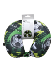 Kids Football Print Travel Pillow - None Assorted