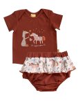 Unicorn Safari Baby Broekie Set
