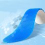 1PAIR Blue Silicone Gel Reusable Honeycomb Comfortable Breathable Insoles For Women & Men