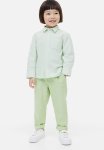 Cotton Chinos - Light Green