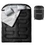 Double Sleeping Bag For Couples Waterproof Warm Outdoor Camping 10 C
