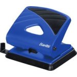 Bantex Office 2 Hole Metal Perforator - Cobalt Blue