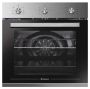 Candy Electric Oven 60CM 70L 3 Knobs Inox Stainless Steel FCT612X
