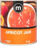 M Smooth Apricot Jam 3 Kg