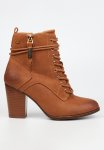 Ahlam 2 Lace-up Ankle Boot - Tan