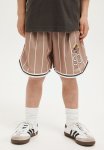 Cotton On License Basketball Short - Lcn Uni Taupy Brown & White Stripe
