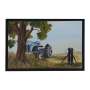 Tractor Under Tree Door Mat By Wikus Hattingh Large