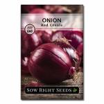 Sow Right Seeds - Red Creole Onion Seeds For Planting - Non-gmo Heirloom Packet With Instructions To Plant A Home Vegetable Gard