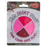 Camo Face Paint Pink 4 Colors