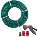 Hose Pipe 30M With Adjustable Spray Gun Set 8 Patterns & Fittings