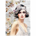 Deco Print Gatsby Gal 1