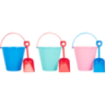 Bucket And Spade Beach Toy Set 2 Piece Colour May Vary