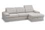 Daytona L-shape Leather Sofa Rhs Daybed