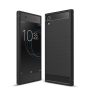 Sony Xperia XA1 Ultra Brushed Texture Carbon Fiber Shockproof Tpu Case