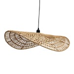 Fitzroy Woven Rattan Single Pendant Medium Large - Large