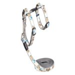 Rogz Catz 8MM Glowcat Reflective Lead & H-harness Waggs Pet Shop