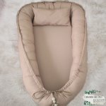 Baby Safe Nest Safe Sleeping Pod Cookie Beige Inside And Out