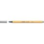 Point 88 Fineliner Pen Light Grey