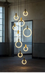 Halo 10 Ring Pendant Light