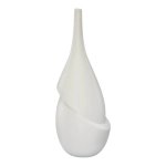Ceramic White Mudunca Vase 41CM