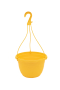 Hanging Baskets With Hanger - 25CM - Yellow