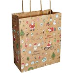 Cool Santa Christmas Gift Bag Medium