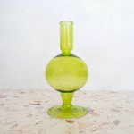 Belly Bud Vase - Lime Green