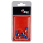 U-part Terminal Blu Piggy Back 1.5-2MM 6.3MM Livestainable