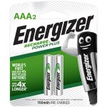 Energizer Recharge Battery 700M Ah Aaa 2 Pack Mo 6 E300525001