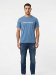 Mens 3D Logo T-Shirt In Blue - Blue 3XL