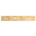 Light Wood Signs Sandy TOESSIGNBOARD10 80CM