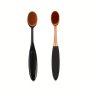 Oval Makeup Brush For Quick Flawless Application Toothbrush Shaped Foundation Concealer Blush Liquid Cream Powder Cosmetics Blending Tool