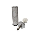 White Marble Look Toilet Brush SGN2335
