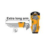 Ingco HHK11092 1.5-10MM 9PCE Allen Key Set