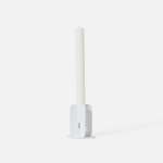 Emerging Creatives Hugo Candle Holder - White