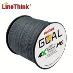 Linethink Goal: Super Strong 4-STRAND Pe Braided Line 300/500M 328/546YDS - Smooth Long-cast & Anti-abrasion