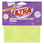 Pnp Ultra Microfibre Quick Dry Swab 2 Pack