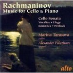 Rachmaninov: Music For Cello And Piano Cd