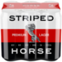 Striped Horse Premium Lager Beer Cans 6 X 500ML