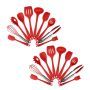 Killer Deals 20-PACK Silicone Spatula Whisk Tong Spoon Kitchen Utensil Set