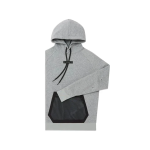 Men's Hoodie Recycled Fleece Running & Training Hoodie - Rock Xxlarge Male