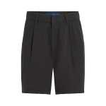 Crinkled Shorts -black