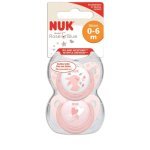 Nuk Soother Silicone Baby Rose Trendline - 0-6 Months