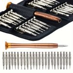 1SET Precision Screwdriver Set 25 In 1 Repair Tool Kit Small Screwdriver Set Star y-type flat-blade triangle Screwdrivers For Mo