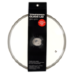 Stainless Steel Tempered Glass Lid 24CM