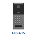 Grandstream Sip Doorphone Intercom With 4MP Video Camera IK10 Rfid KEYPAD-GS-GDS3725