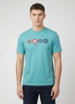 Ben Sherman Its A Aqua Teal T-Shirt - XXL Blue