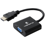 Volkano Annex Series HDMI Male To Vga Female Converter 10CM Cable With Sound VK-20045-BK