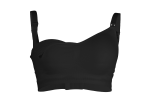 Adjustable Drop Cup Feeding Bra Black Medium