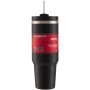 Kambrook Vacuum Mug With Straw Black 1200ml